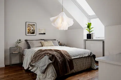 Juliette taklampe 70cm hvit/messing, bilde 3 av 3