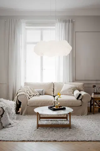 Nuevo taklampe 76cm hvit , bilde 4 av 4