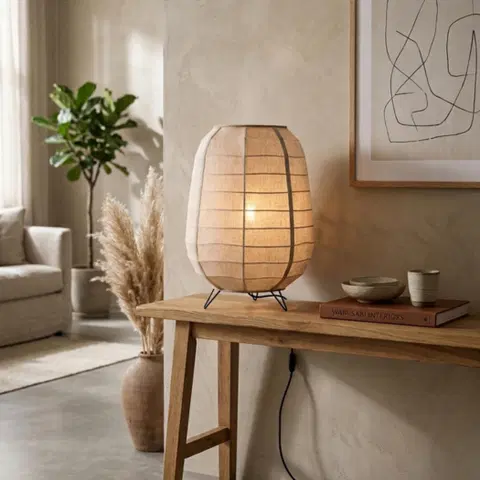 Delino gulvlampe 57cm natur , bilde 1 av 4