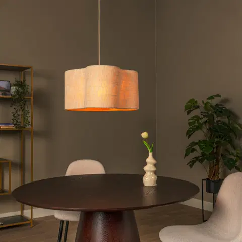 Chantal taklampe 50cm beige , bilde 1 av 7