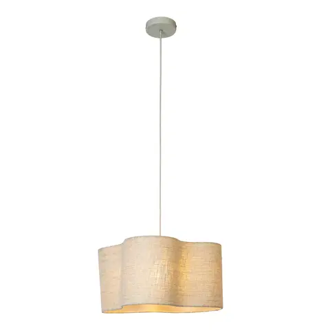 Chantal taklampe 50cm beige , bilde 2 av 7