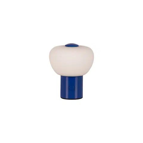 Gustav LED oppladbar bordlampe 9,5cm blå , bilde 6 av 8