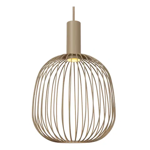 Esterel taklampe rondell 50cm beige, bilde 3 av 8