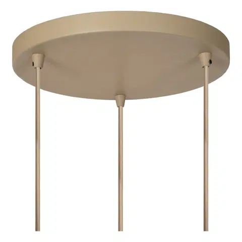 Esterel taklampe rondell 50cm beige, bilde 6 av 8