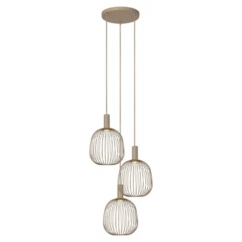 Esterel taklampe rondell 50cm beige, bilde 2 av 8