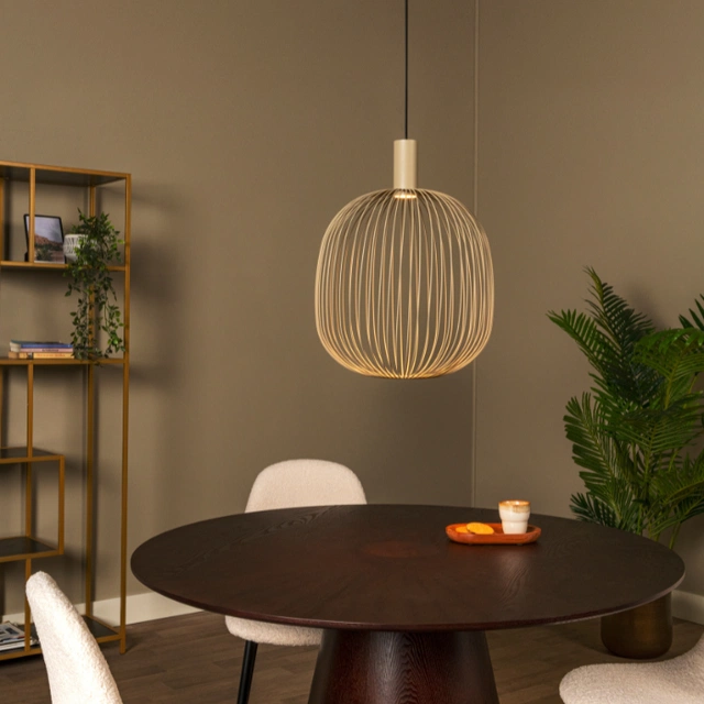 Esterel taklampe 40cm beige