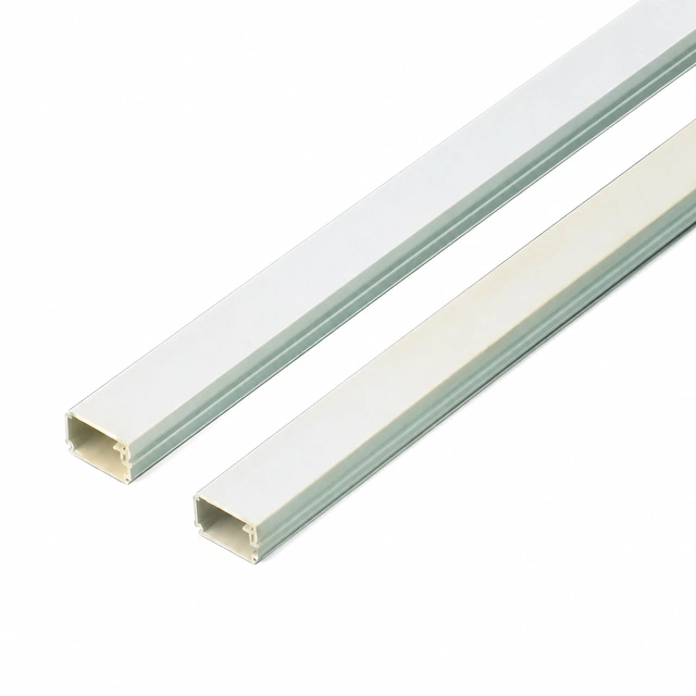 Kabelkanal 2m skru 16x10mm hvit