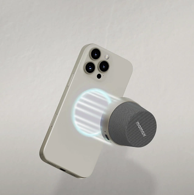 1-Vibe Go Magnetic Wireless Speaker grå