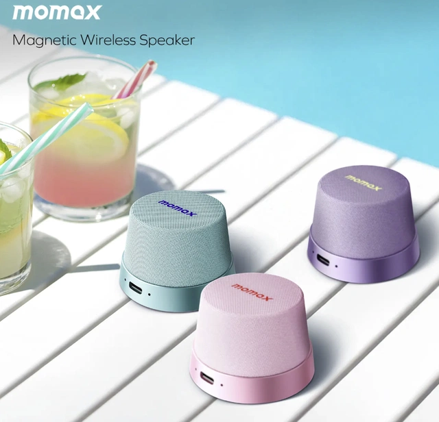 1-Vibe Go Magnetic Wireless Speaker rosa