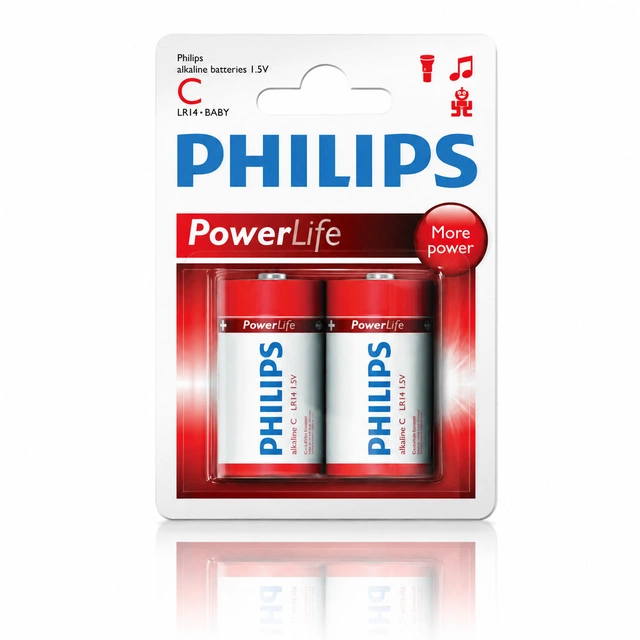 Batteri Alkaline LR14 2pk.