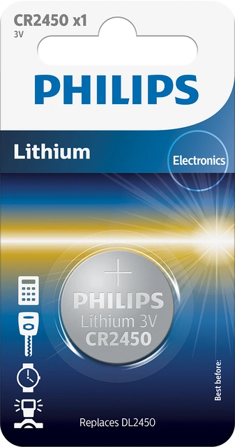 Batteri Lithium CR2450