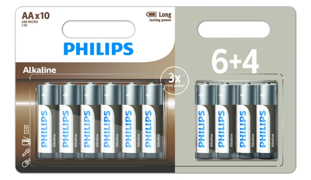 Batteri Alkaline AA 10pk.