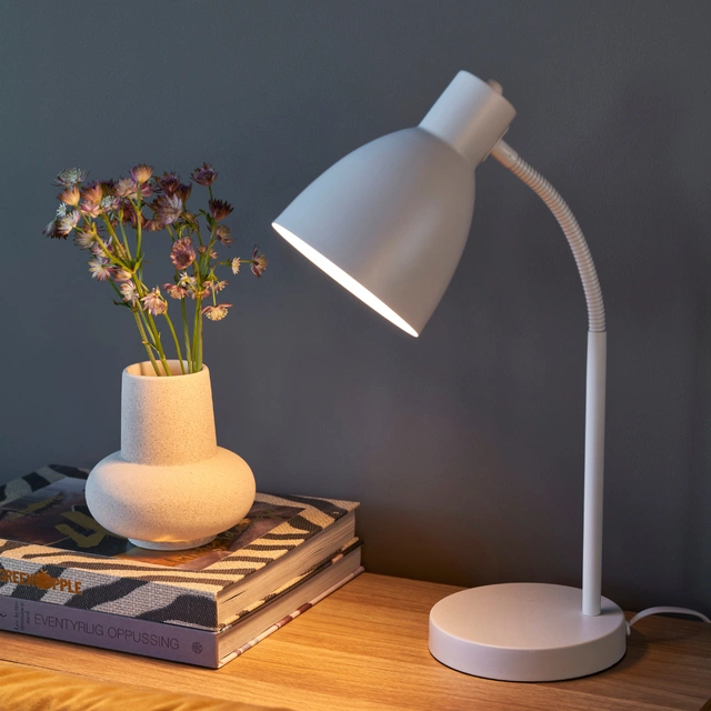 Gulliver skrivebordslampe 42cm hvit