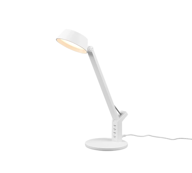 Ava LED skrivebordslampe 40cm hvit