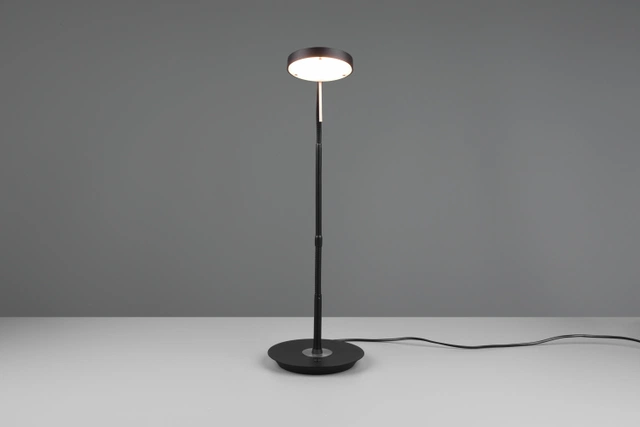 Monza LED skrivebordslampe 57cm sort