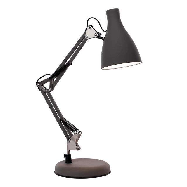 Tivoli skrivebordslampe 55cm grå