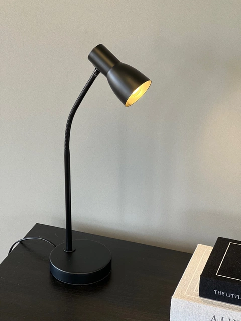 Mikes skrivebordslampe 42,5cm sort