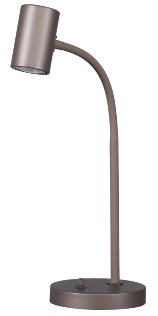 Noor II skrivebordslampe 45cm brun
