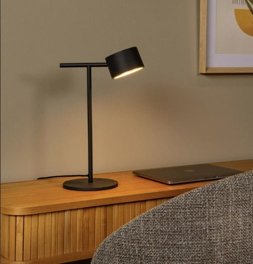 Gian LED skrivebordslampe 40cm sort