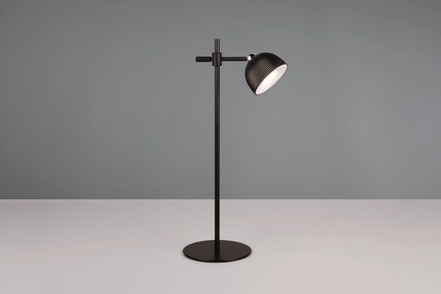 Maxima LED oppladbar skrivebordslampe 41cm sort