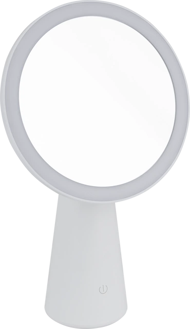 Sminkespeil LED bord oppladbar 31,5cm hvit