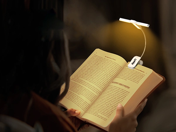 Clip Multi-light LED oppladbar boklys 31cm hvit