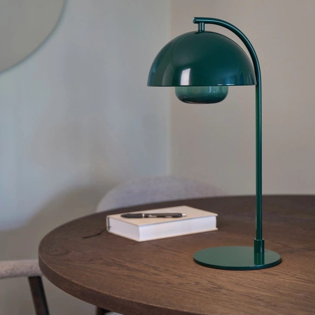 Myla LED oppladbar bordlampe 45cm grønn