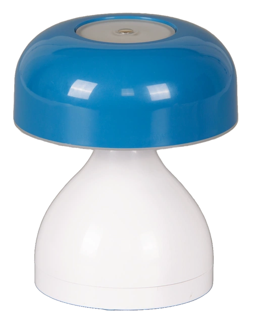 Myla Mini LED oppladbar bordlampe 12cm blå