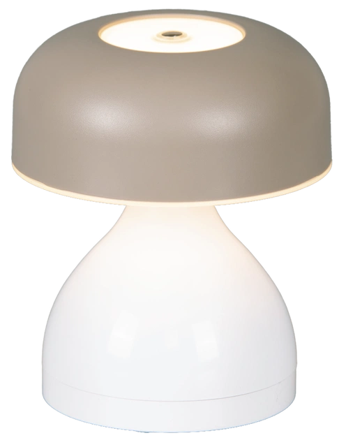 Myla Mini LED oppladbar bordlampe 12cm beige