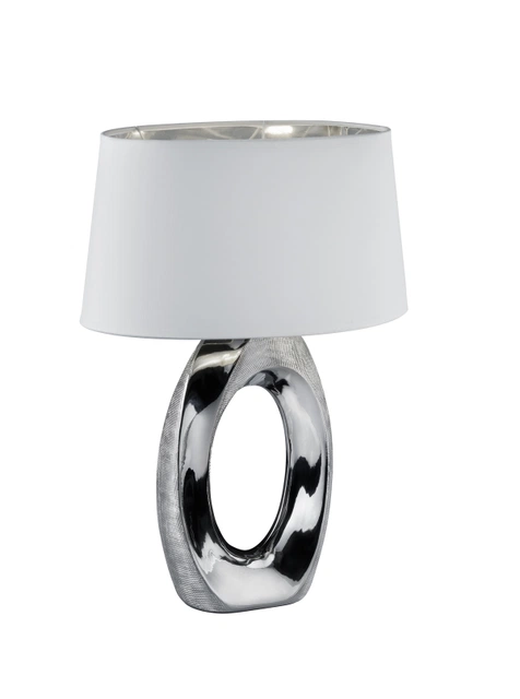 Taba bordlampe 52cm sølv