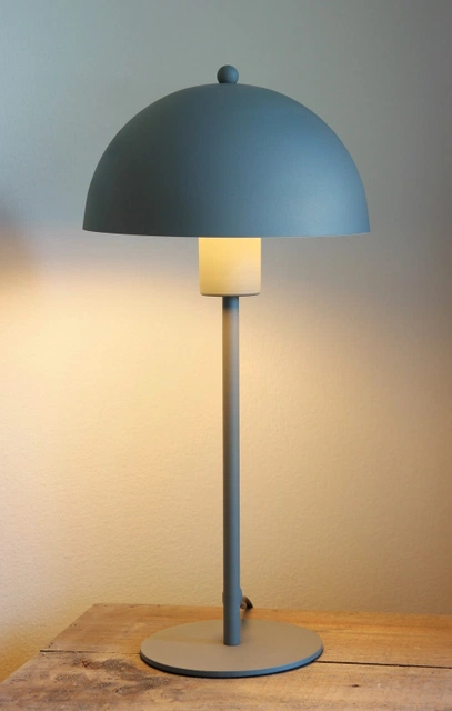 Remo bordlampe 41cm blå