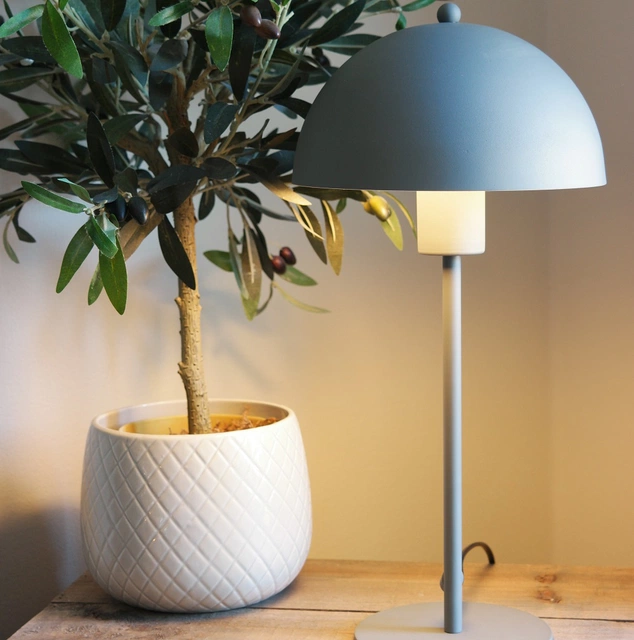 Remo bordlampe 41cm blå