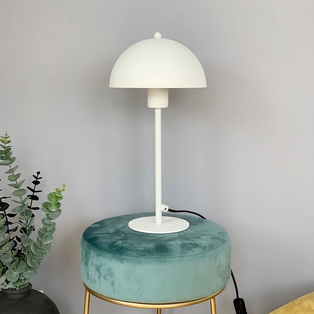 Remo bordlampe 41cm hvit