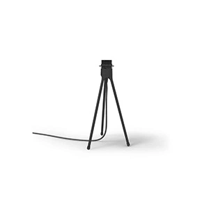 Tripod bordlampe 37cm sort