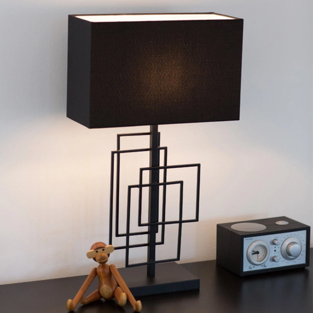 Paragon bordlampe 52cm sort