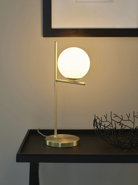 Pure bordlampe 52cm messing