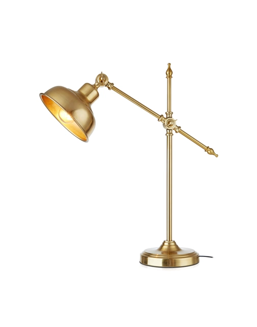 Grimstad bordlampe 56cm messing