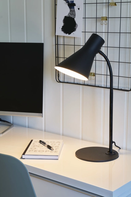 Odense skrivebordslampe 49cm sort