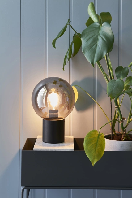 Giant Balloon bordlampe 30cm smoke