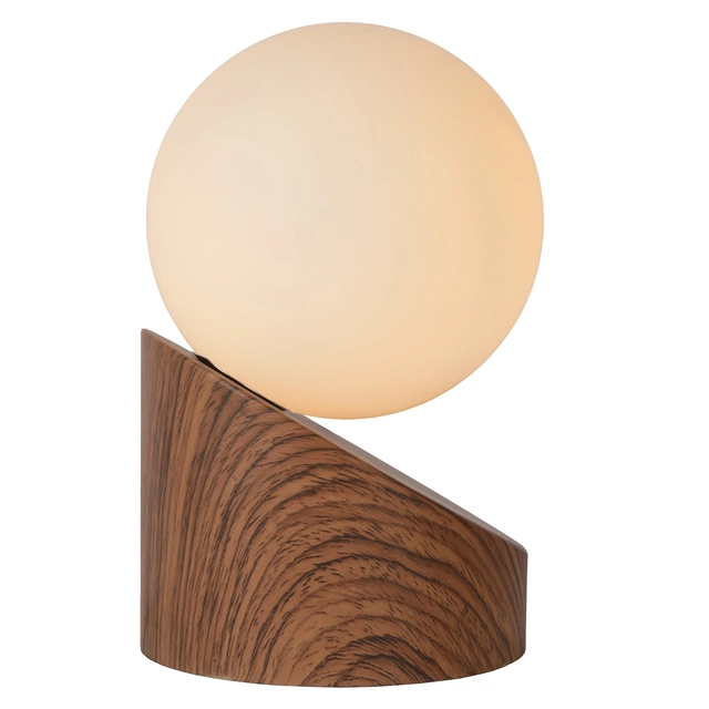 Len bordlampe 16cm brun
