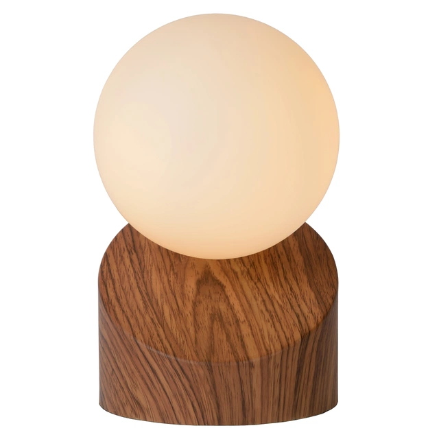 Len bordlampe 16cm brun