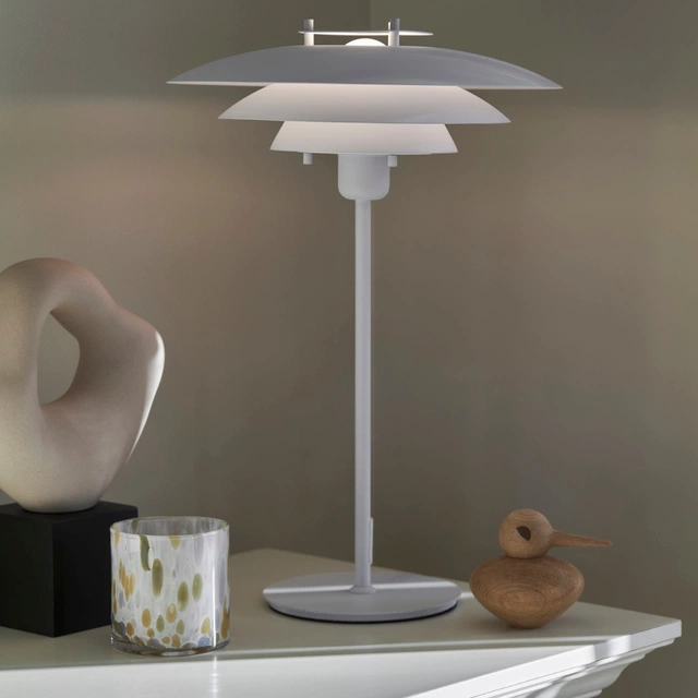 Joakim bordlampe 53cm hvit