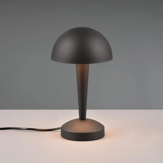 Canaria bordlampe 26,5cm sort