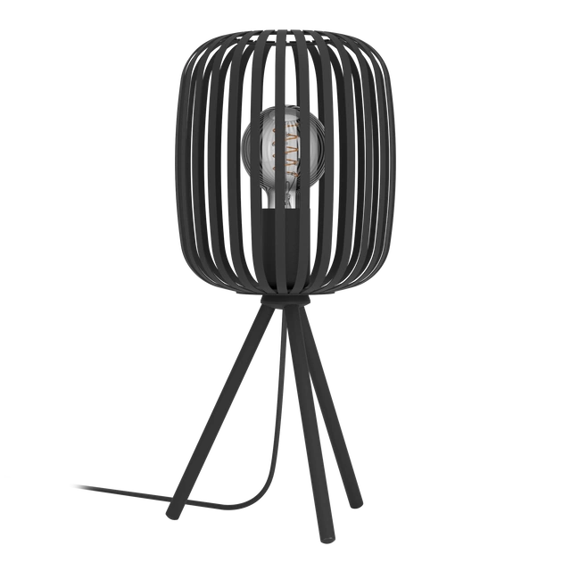 Romazzina bordlampe 43cm sort