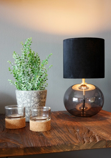 Moxie bordlampe 37,5cm sort