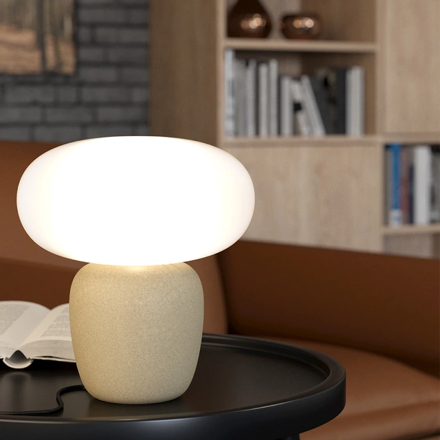 Cahuama bordlampe 30cm hvit