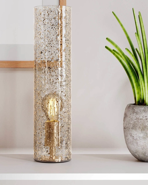 Golden bordlampe 40cm gull