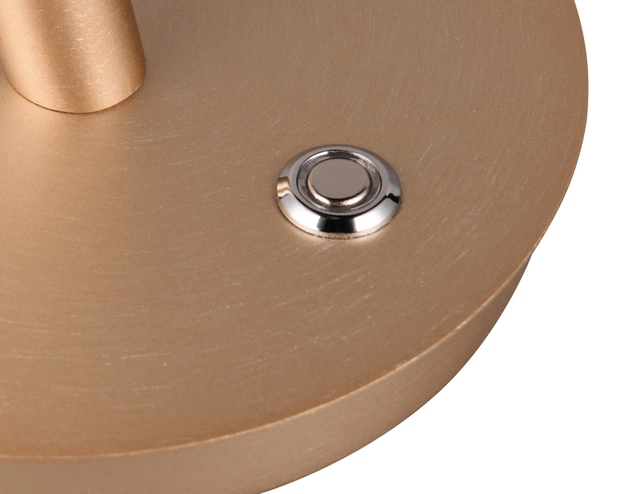 Nala LED bordlampe 56cm messing