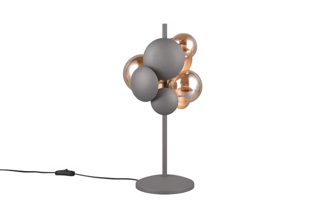 Bubble bordlampe 50cm sort