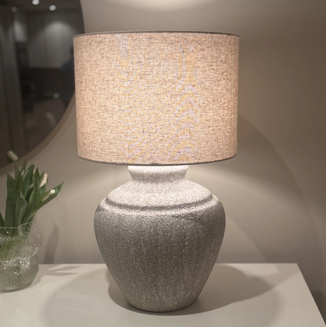Cornelis bordlampe 61cm grå